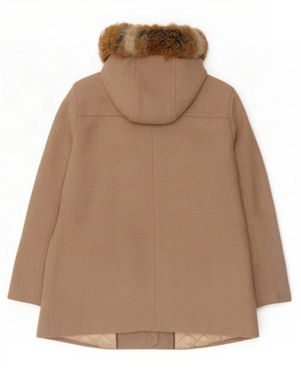 Calvin Klein Trenca con capucha para mujer UK 18 XL Lana beige