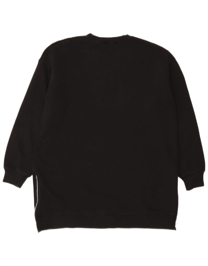 MINT VELVET Sudadera para mujer Jumper UK 14 Mediano Negro Algodón