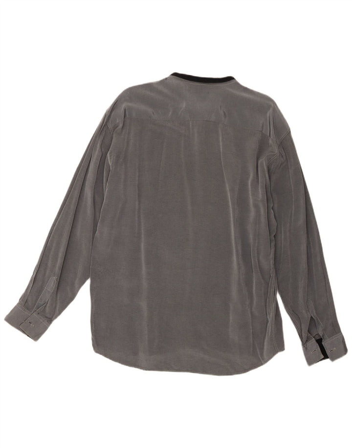 Camisa Mac Fashion para hombre de acetato gris grande