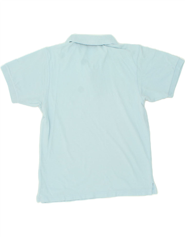 CHAMPION Mens Polo Shirt Medium Blue Cotton Vintage Champion and Second-Hand Champion from Messina Hembry 