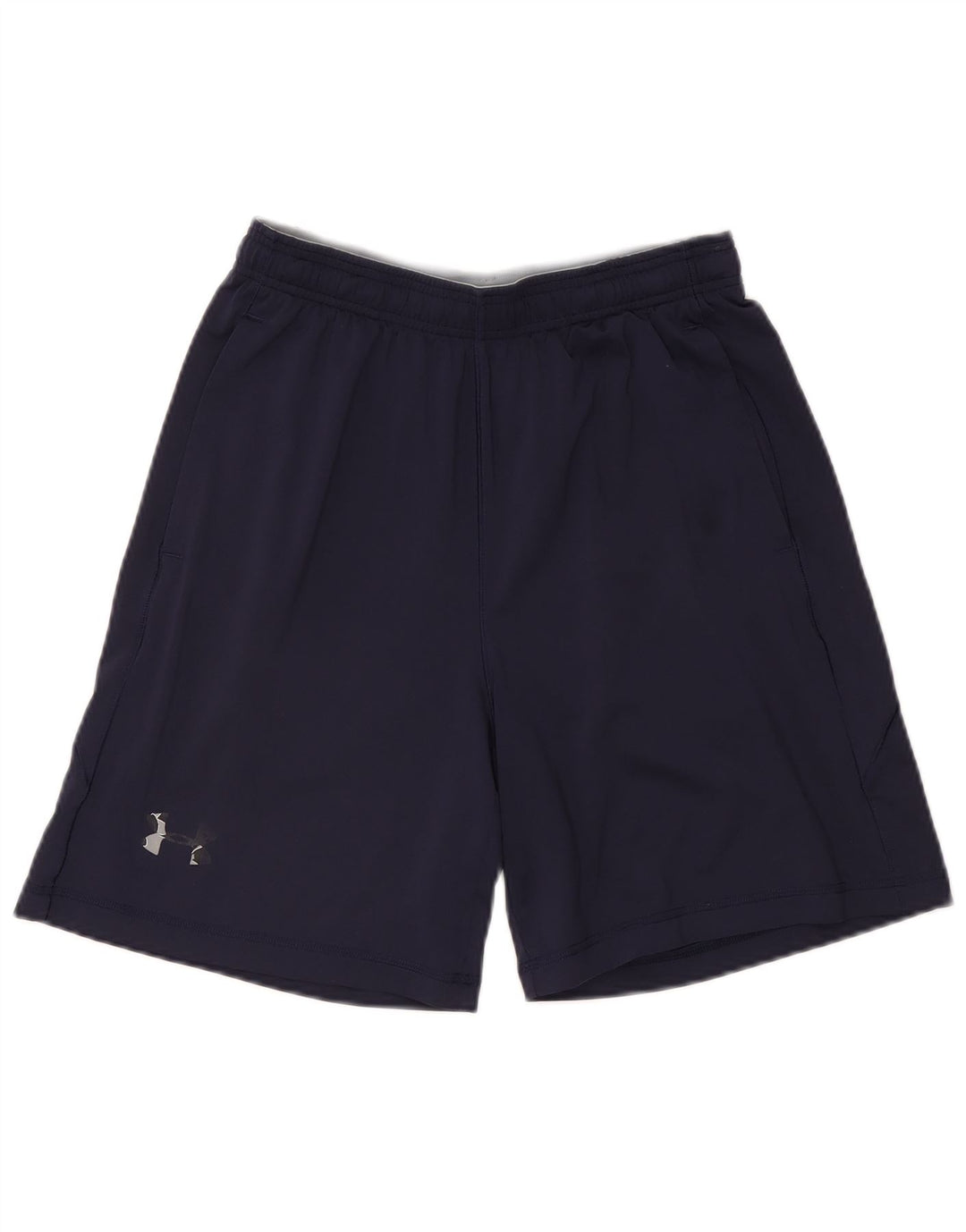 Under Armour Pantalones cortos deportivos Heat Gear para hombre Poliéster azul marino mediano
