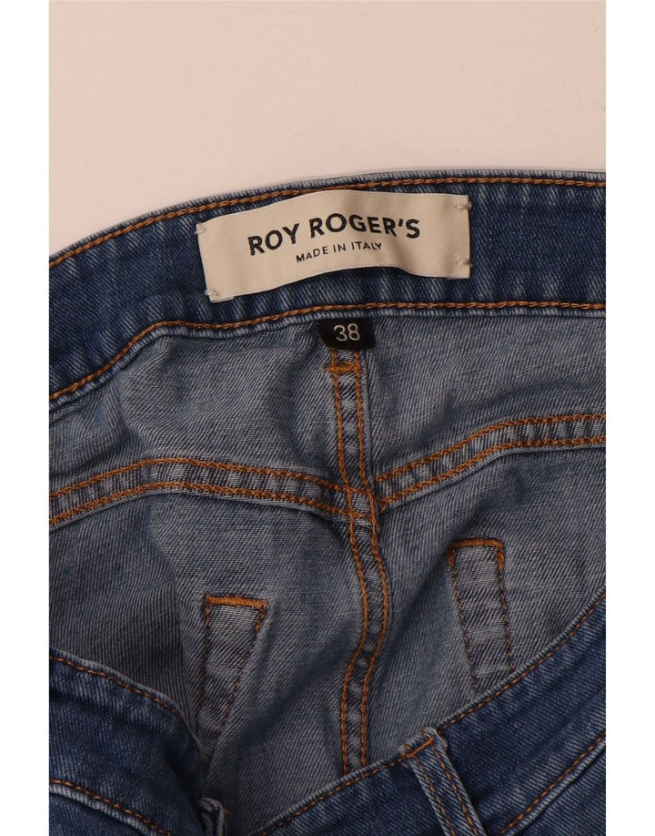 Roy Rogers Mujer Candiani Slim Jeans W38 L32 Algodón Azul