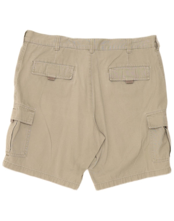 Jeanagers Pantalones cortos cargo para hombre W38 XL Algodón caqui