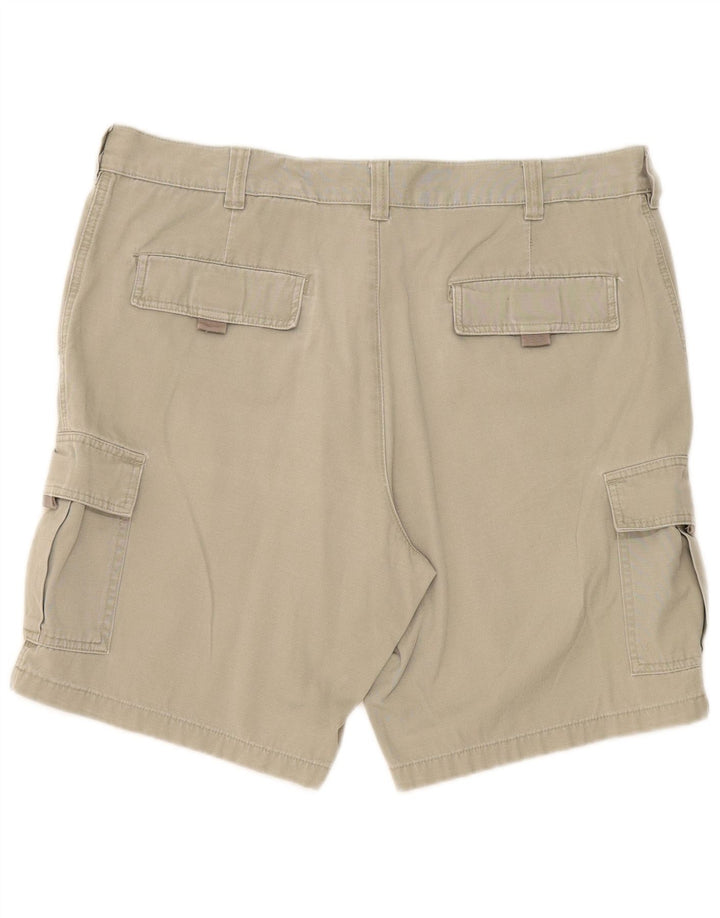 Jeanagers Pantalones cortos cargo para hombre W38 XL Algodón caqui
