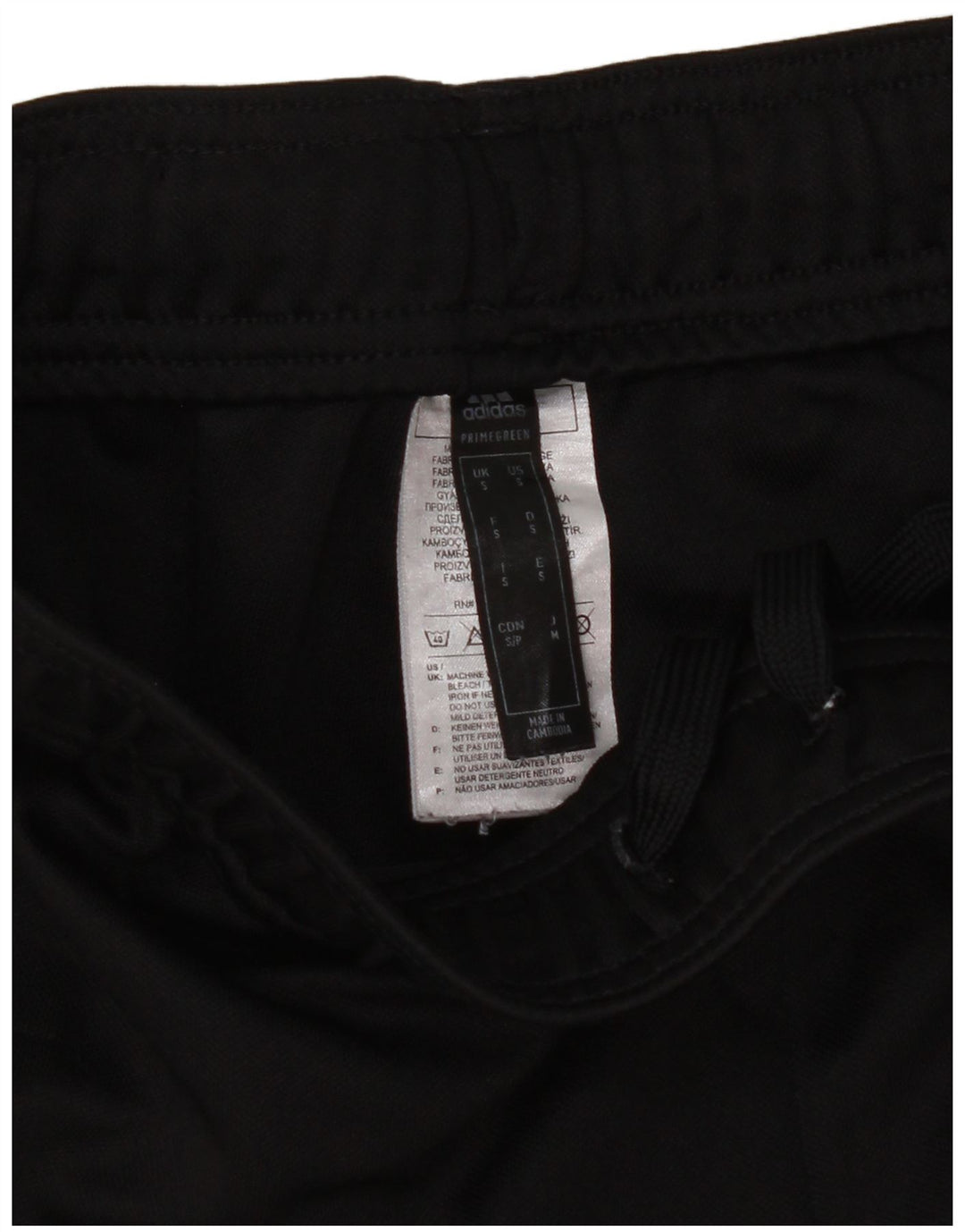 Adidas Pantalones De Chándal Para Hombre Pequeños Negro Poliéster