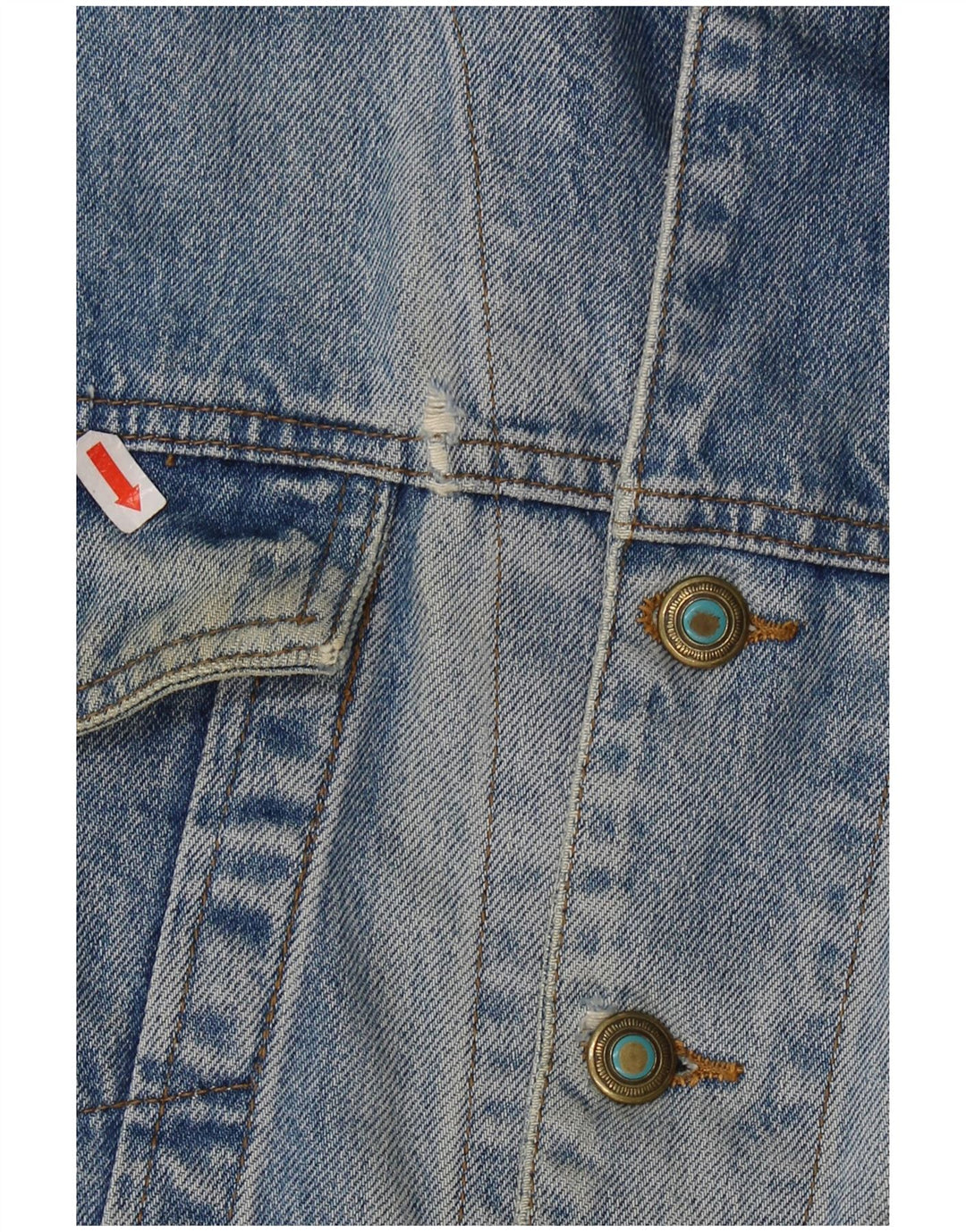 JEP'S Chaqueta vaquera extragrande para mujer UK 10 Small Blue Cotton