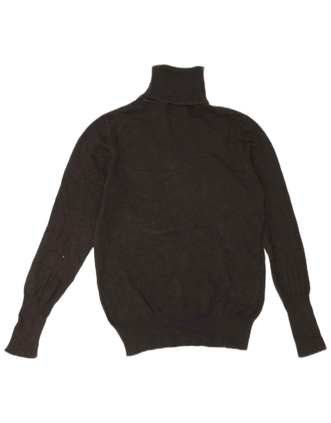 Zara - Jersey con cuello vuelto para mujer, talla 40, talla grande, color negro