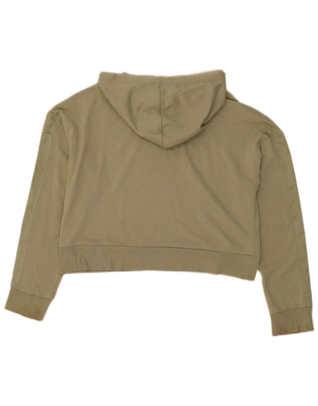 Topshop Jersey con capucha corta para mujer UK 14 Poliéster caqui mediano