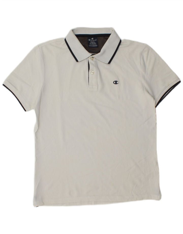 Champion Polo Para Hombre Pequeño Blanco