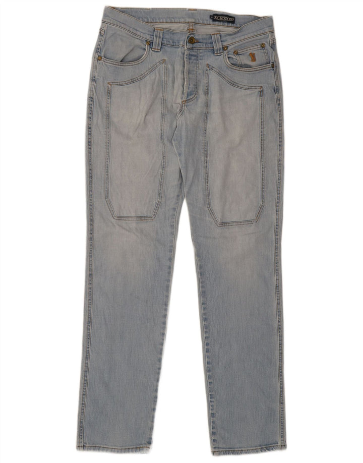 Vaqueros rectos para hombre Jeckerson W36 L32 Algodón azul