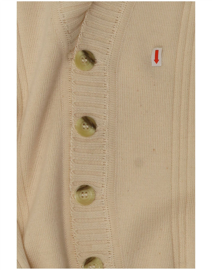 Suéter tipo cárdigan para mujer Wubken EU 48 2XL Blanco roto Poliacrílico