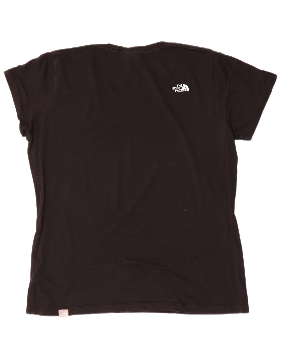 THE NORTH FACE Camiseta gráfica para mujer UK 40 XL Algodón negro