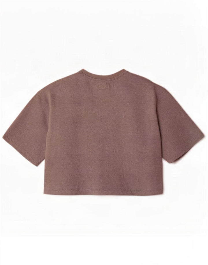 Lee Top corto extragrande para mujer UK 10 Pequeño Algodón gris