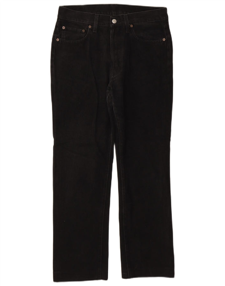 Replay Vaqueros rectos para hombre W34 L28 Algodón negro