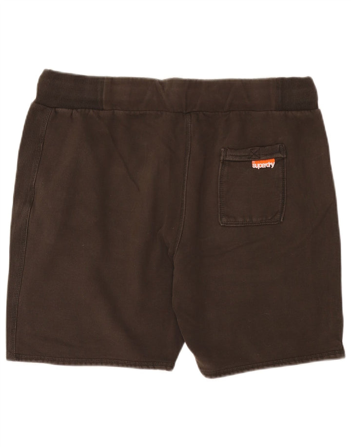 Superdry Shorts deportivos para hombre XL Algodón marrón