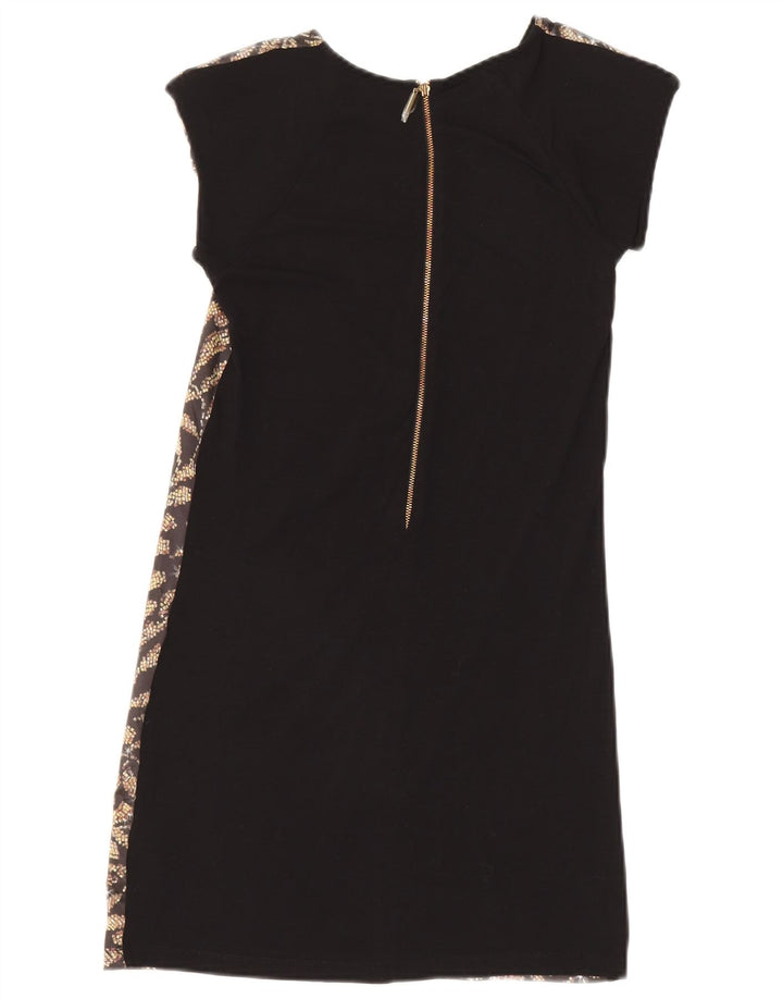 Ted Baker Vestido recto para mujer Talla 0 2XS Poliéster floral negro