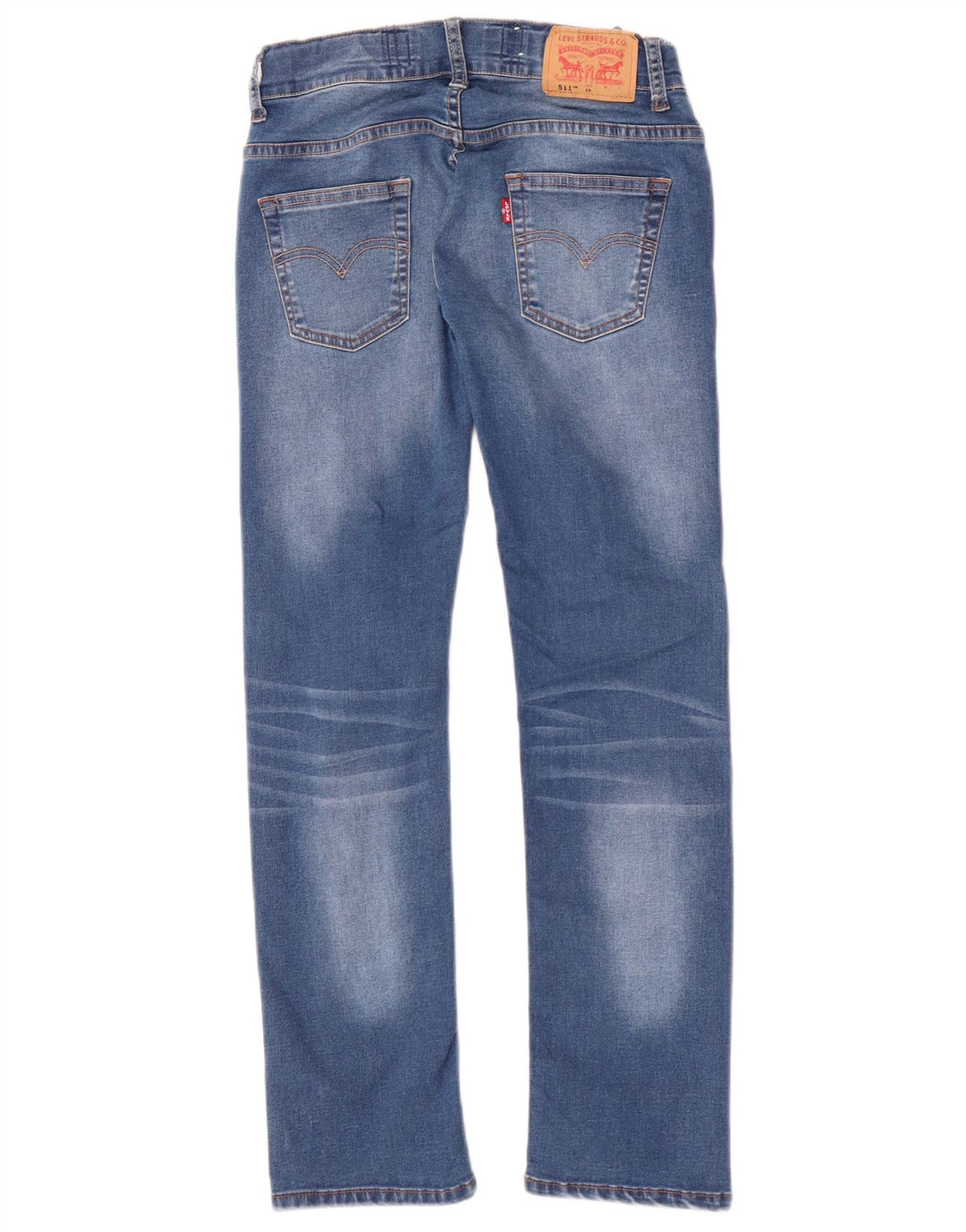 Levi's Jeans 511 Slim para niños 9-10 años W24 L27 Algodón azul