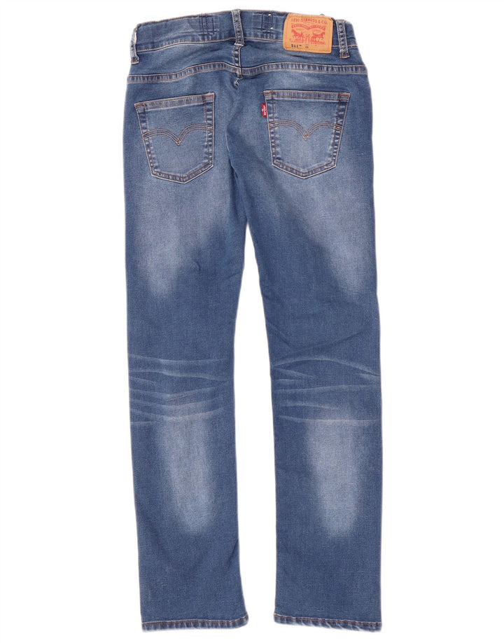 Levi's Jeans 511 Slim para niños 9-10 años W24 L27 Algodón azul