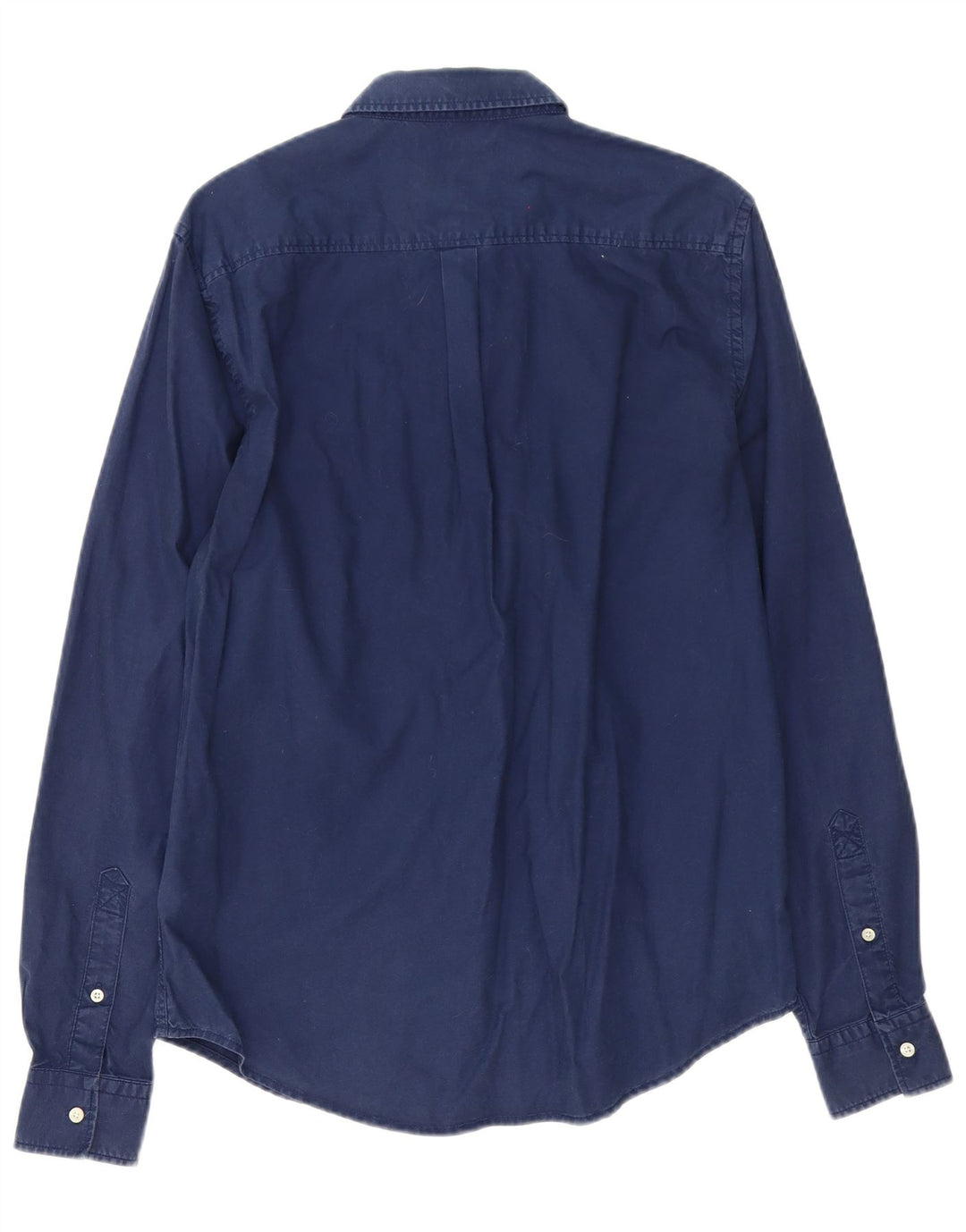 Camisa Superdry Hombre Algodón Azul Marino Mediano