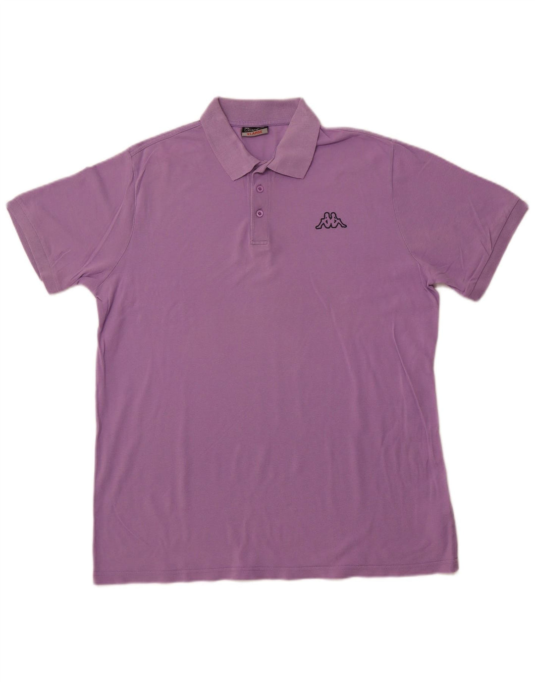 KAPPA Polo Hombre XL Algodón Morado