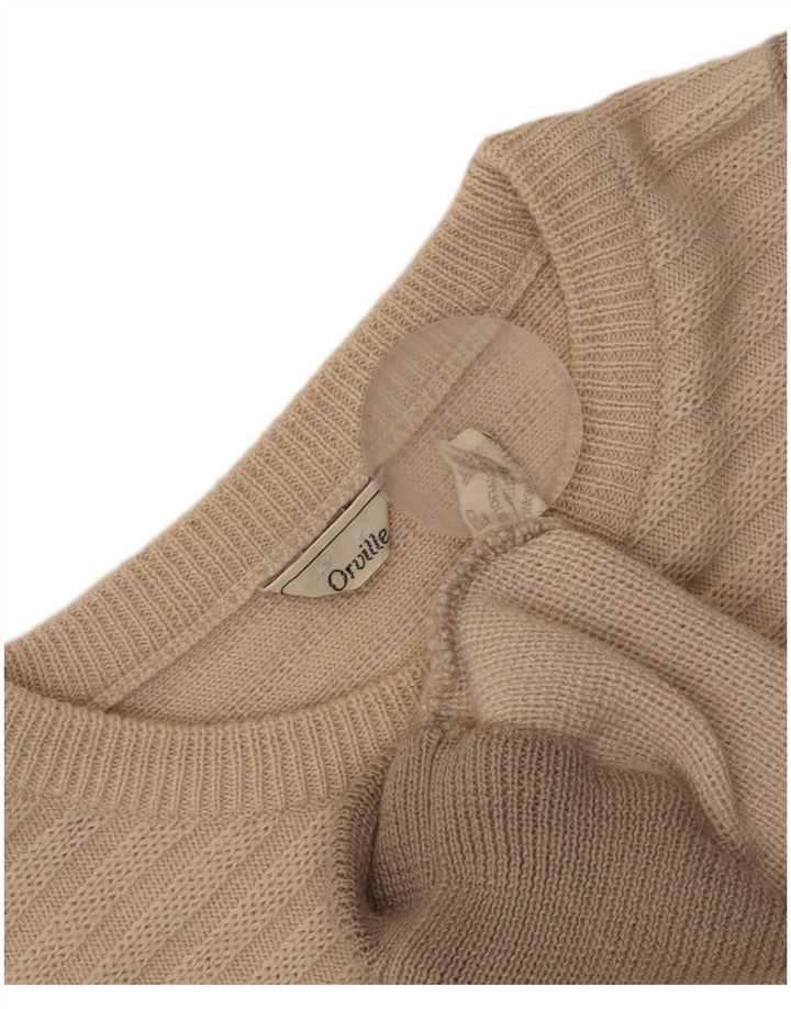 Orville Jersey Con Cuello Redondo De Lana Color Block En Beige Medio |