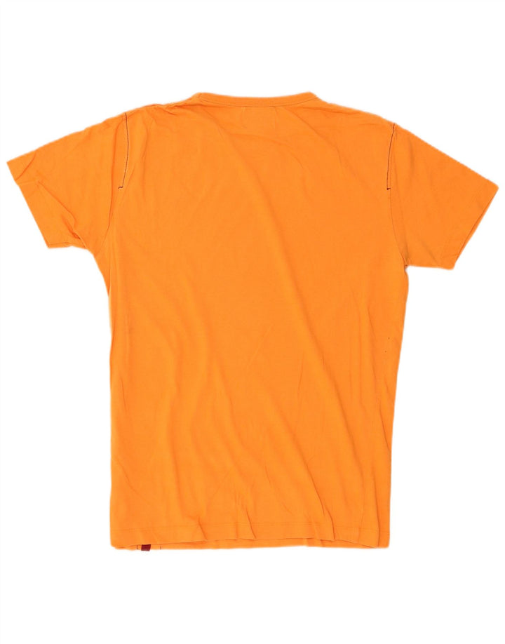 Jack & Jones - Camiseta gráfica para hombre, color naranja medio, algodón