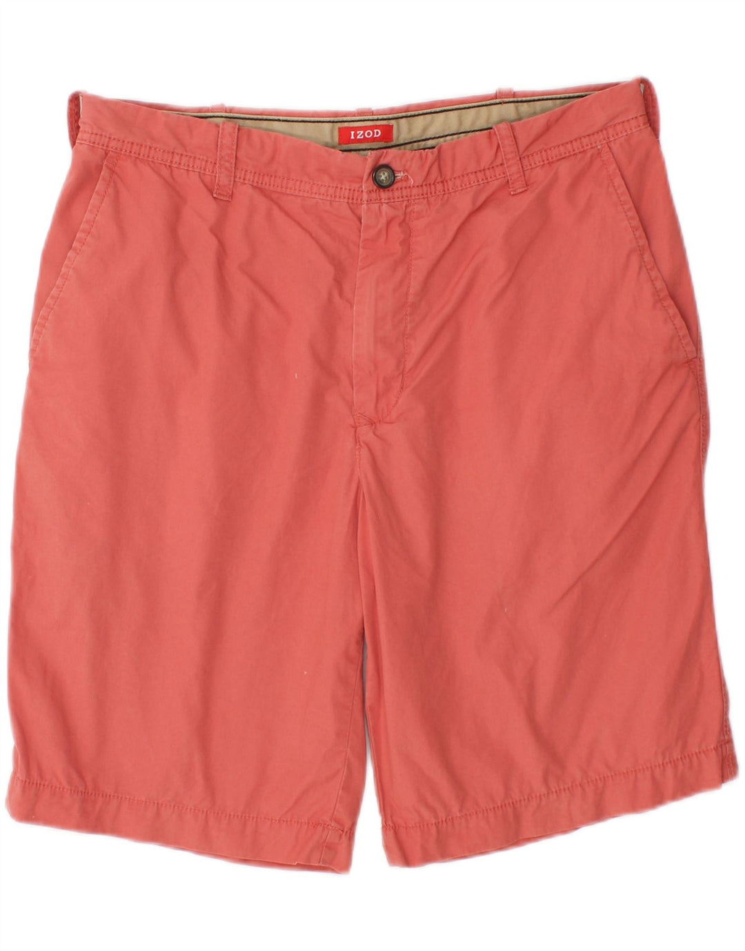 IZOD Mens Chino Shorts W32 Medium Orange Cotton Vintage Izod and Second-Hand Izod from Messina Hembry 