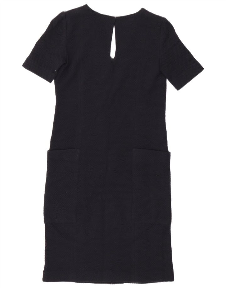 Armani Vestido recto para mujer Reino Unido 42 Medio Azul marino Floral