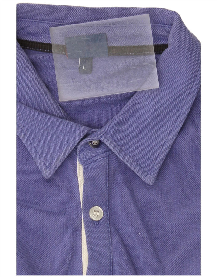 Polo Trussardi Jeans Hombre Morado Grande
