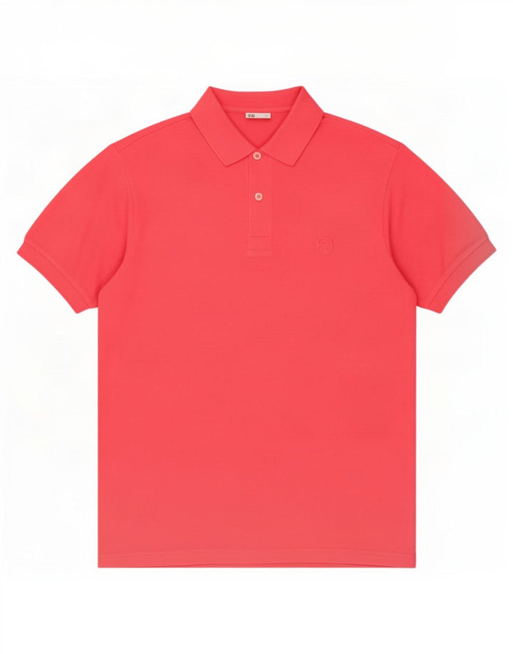 Polo Sergio Tacchini Hombre Algodón Rosa Medio