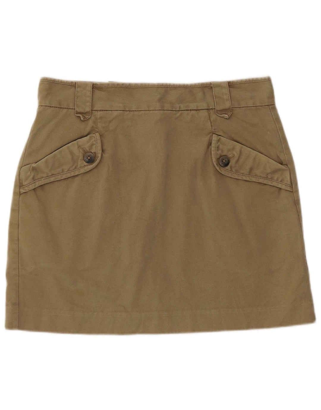 French Connection Minifalda para mujer Reino Unido 42 Mediano W30 Caqui