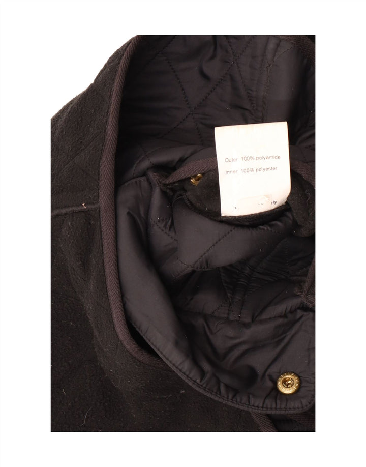 Barbour Chaqueta Acolchada Mujer UK 40 XL Poliamida Negra