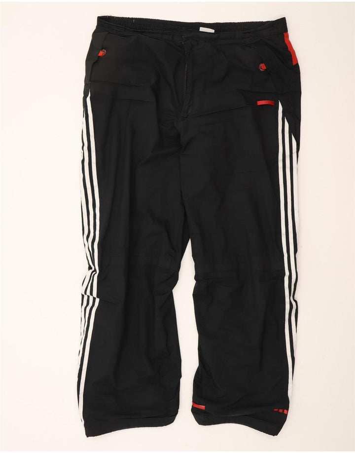 Pantalón de chándal ADIDAS Hombre XL Poliéster color block negro