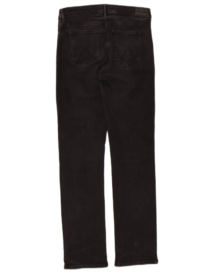 Vaqueros Wrangler Mujer Rectos W32 L32 Algodón Negro