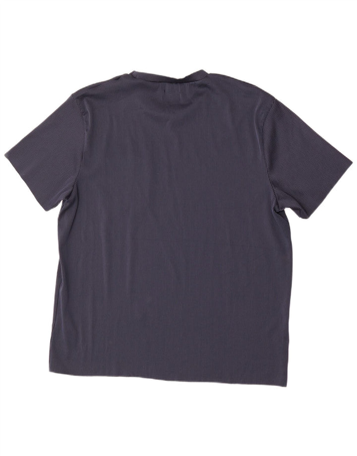 Jack & Jones Camiseta Hombre Top 2XL Azul Marino Rayas Poliéster