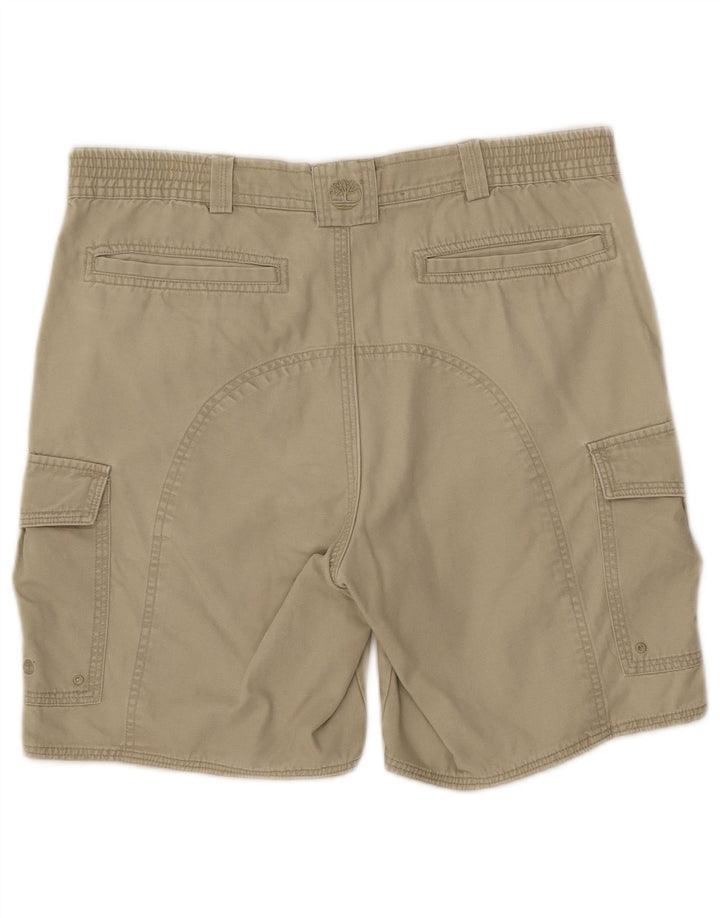 Timberland Shorts Cargo Hombre W32 Algodón Beige Medio
