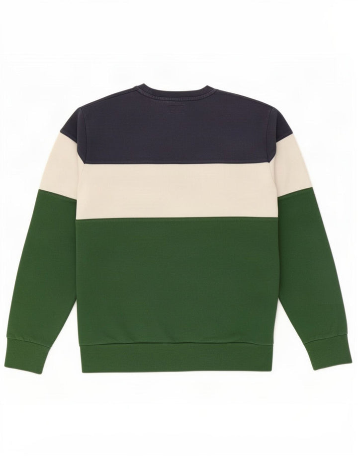 Levi's Hombre Sudadera Jumper Medium Multicolor Colorblock Algodón