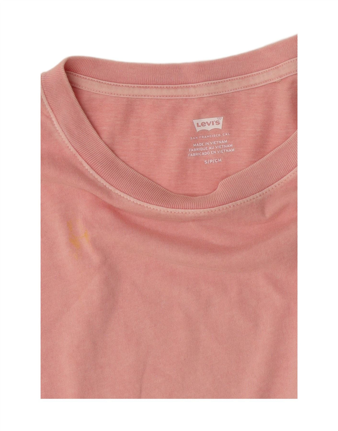 Levi's Camiseta con gráfico extragrande para mujer UK 10 Small Pink