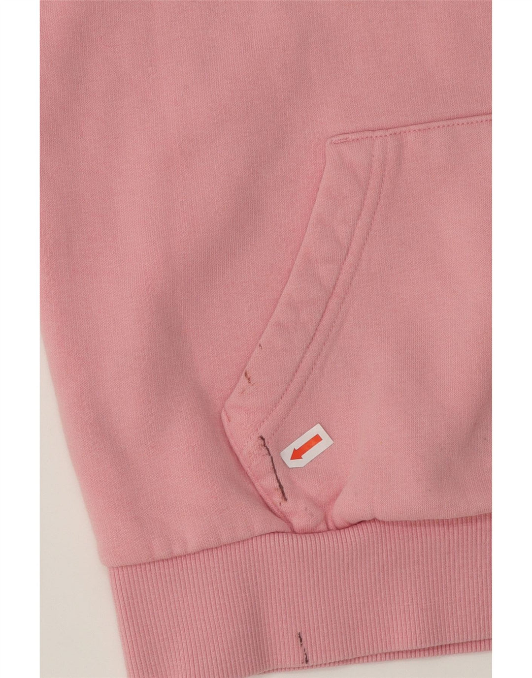 CONVERSE Womens Hoodie Jumper UK 14 Medium Pink Cotton Vintage Converse and Second-Hand Converse from Messina Hembry 