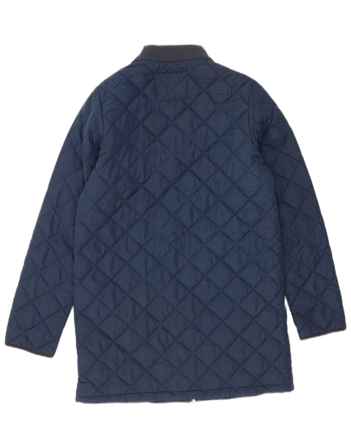 Lee Chaqueta acolchada para mujer UK 40 Small Azul marino Colorblock Poliéster