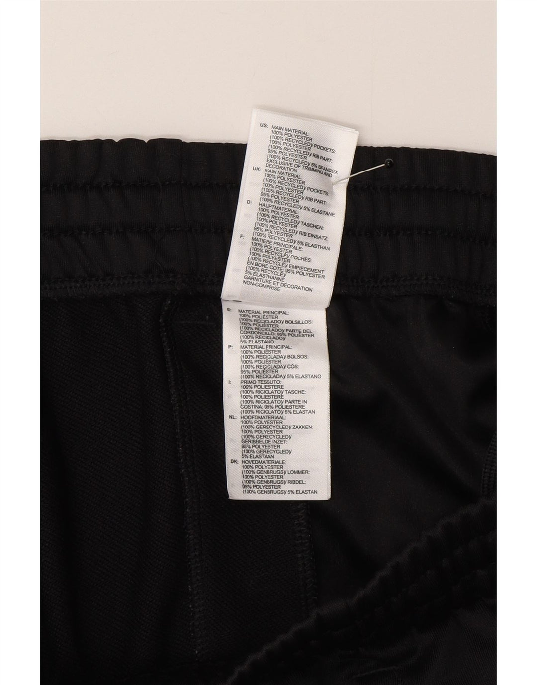 Adidas Pantalones de chándal para hombre Joggers 2XL Negro Poliéster