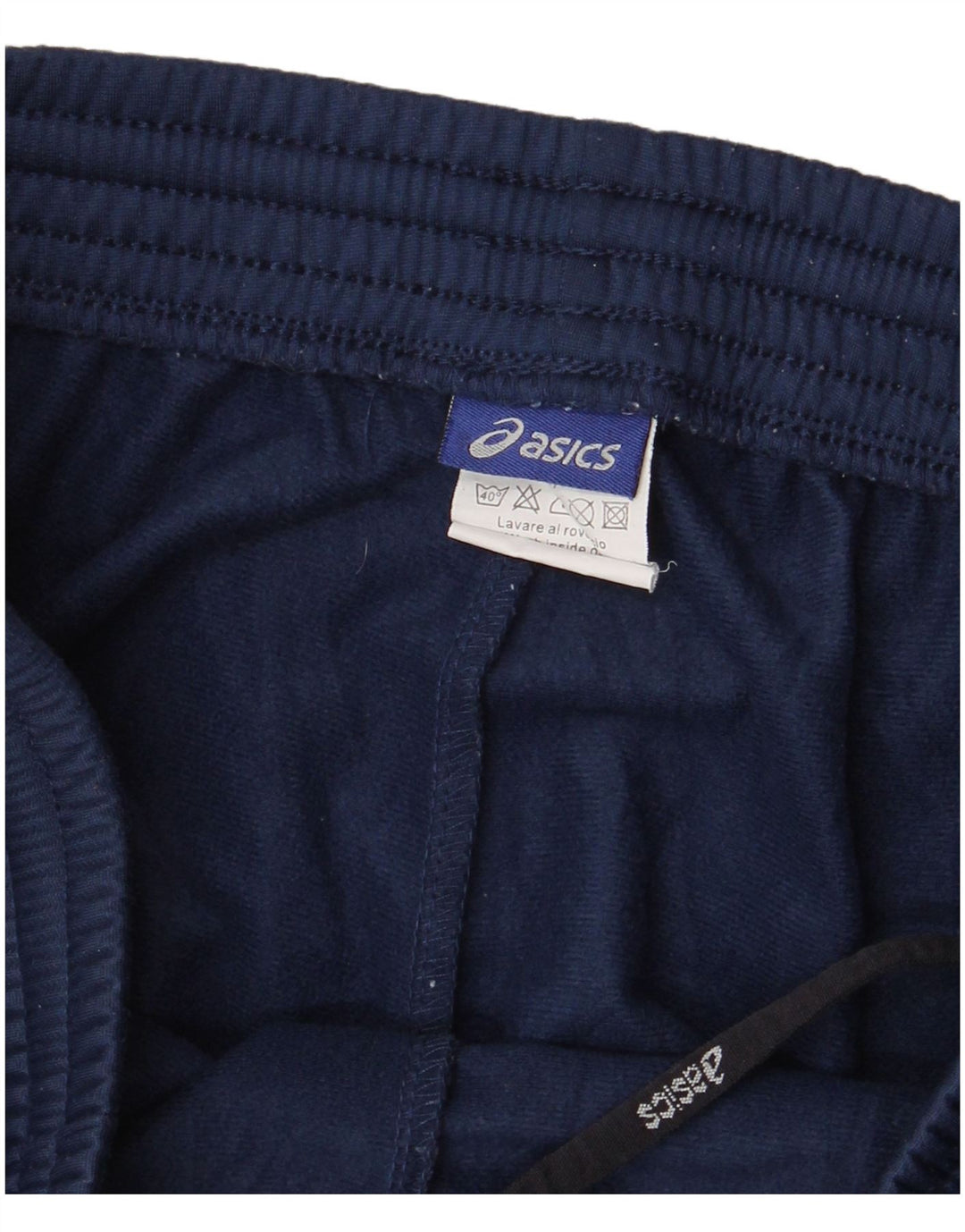 Pantalón De Chándal Asics Mujer Grande Poliéster Azul Marino