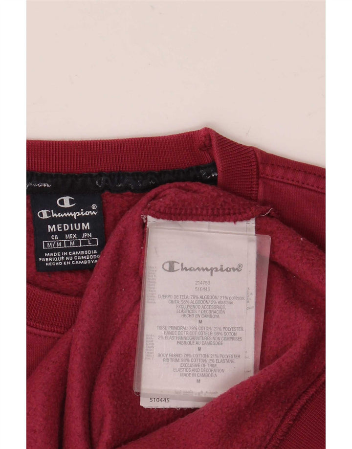 Champion Sudadera Jumper Medium Rojo Algodón Hombre