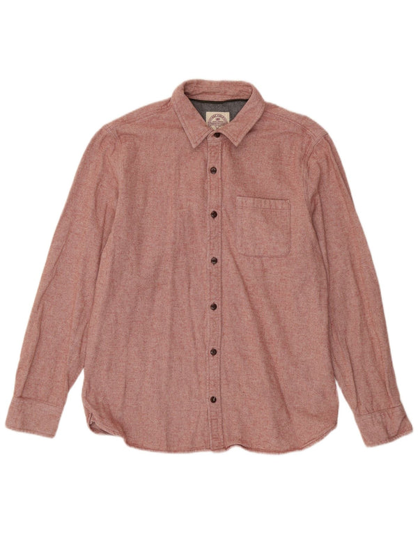 Camisa de franela para hombre de Fat Face Grande de algodón rosa