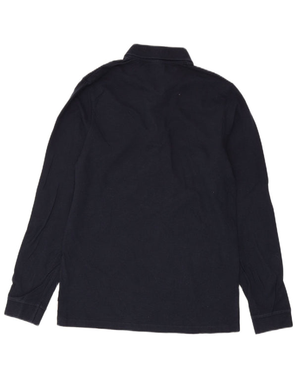 Jack & Jones Hombre Polo De Manga Larga Small Azul Marino Algodón