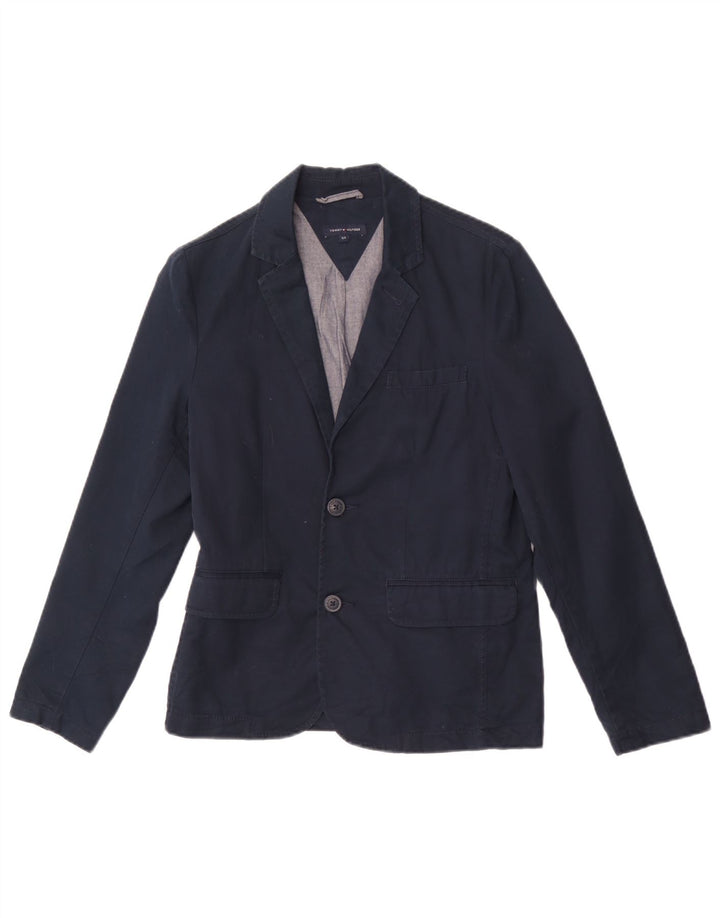 Tommy Hilfiger Chaqueta tipo blazer de 2 botones para niño 14-15 años Algodón azul marino