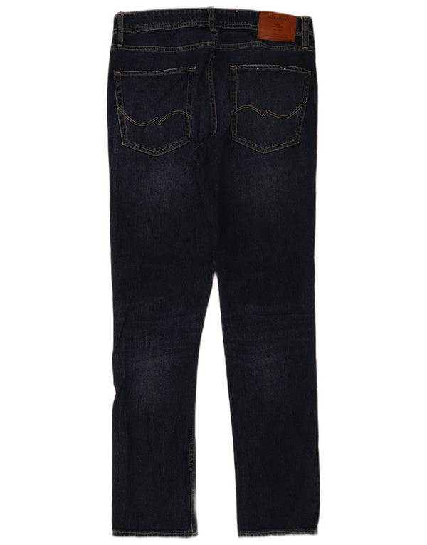 Jack & Jones Tim Slim Jeans rectos para hombre W32 L34 Algodón azul