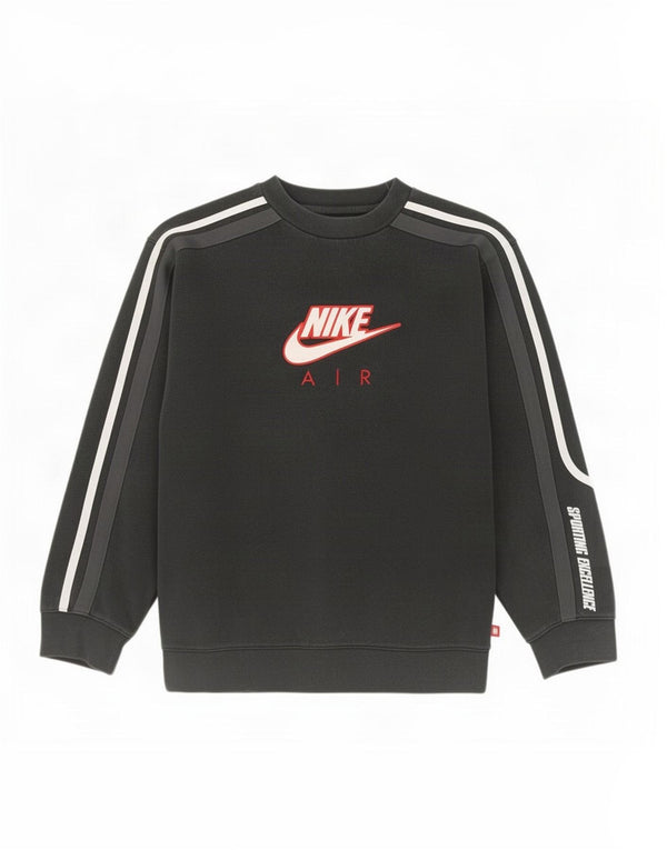 Nike Boys Graphic Sudadera Jumper 12-13 años Grande Negro Algodón
