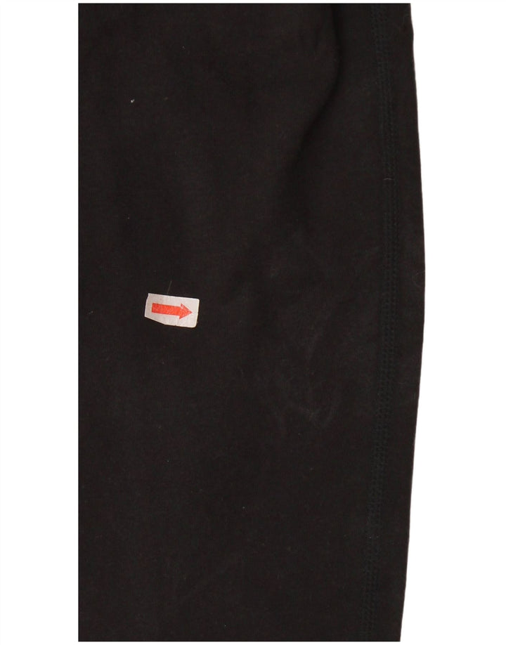 REEBOK Leggings para mujer UK 10 Small Negro Colorblock Algodón