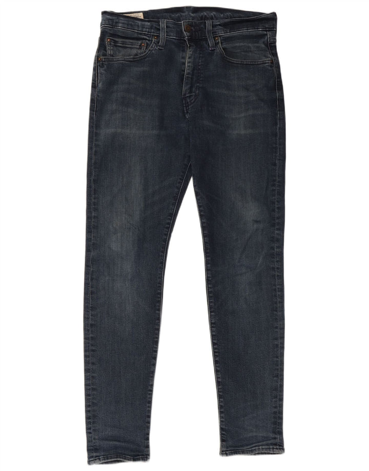 LEVI'S Vaqueros ajustados para hombre W31 L32 Lana virgen azul